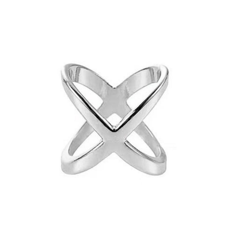 Золотая Серебряная X-образная Пряжка для Шарфа Многоцелевая Крестообразная Полая Гладкая Пряжка для Шарфа Платка Брошь-Пряжка для Одежды Платья