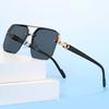 UV400 Men Zinc Zinc Alloy Sunnies Classic Anti-UV Glasses Catwalk Women HD Sunglasses  Business