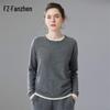 Женский свитер Fanzhen из смесовой кашемировой пряжи, имитирующий двойку