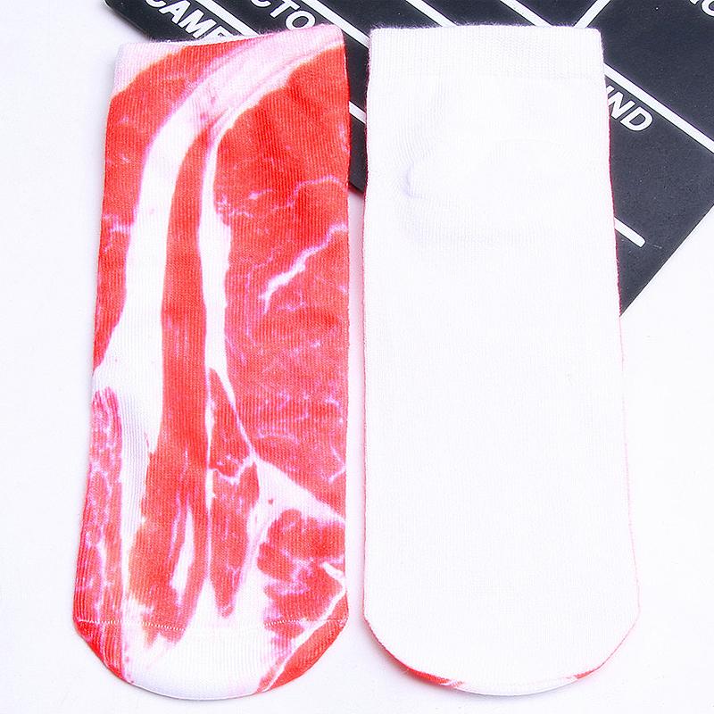 3D Веселые и Причудливые Узор Популярный Инфлюенсер Женские Носки с Принтом