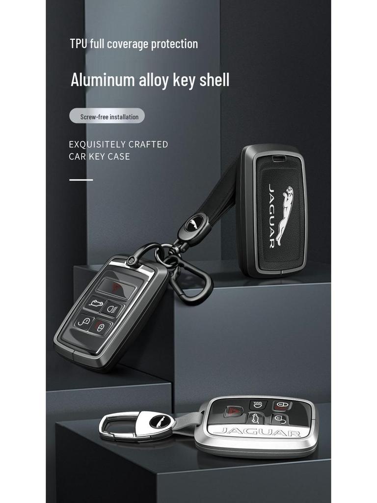 Jaguar XEL, Range Rover Velar, Discovery Sport, and Defender Premium Metal Key Case