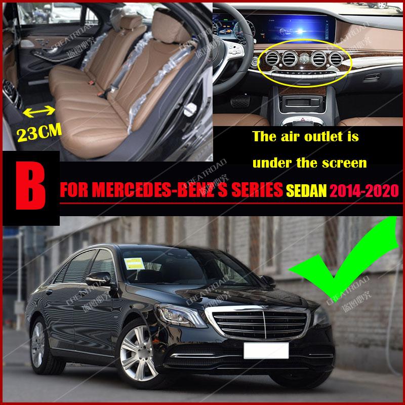 Автомобильные коврики для BENZ S-класса Седан W222 Пять мест 2014-2017 2018 Пользовательские автомобильные накладки на ноги автомобильный коврик