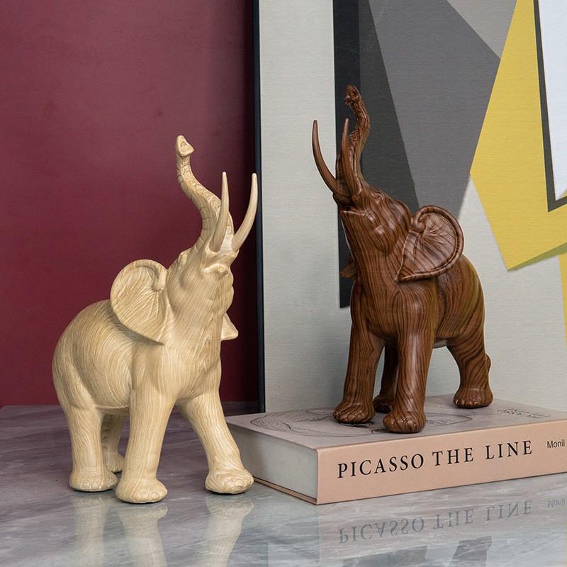 Resin Animal Figurine Decor Modern Home Art Sculpture Living Room TV Cabinet Sideboard Entryway
