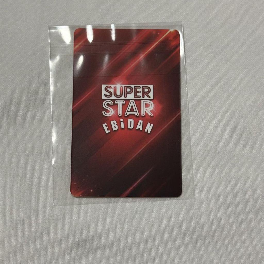 [USED] SUPERSTAR EBiDAN Shusu Ebi Real Card Bullet Train Aloha