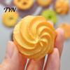 Decorative Kitchen Magnets Simulated Cookie Refrigerator Magnet, 3D Fake Food Fridge Gadgets Memo Notes Photo Holder for Home Decor Office Whiteboard