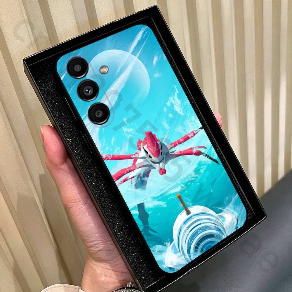 Чехол для телефона S-subnautica 2 для Samsung Galaxy A13, A21s, A22, A31, A32, A52, A53, A71, A80, Мягкий черный корпус