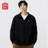 MINISO Men's American Style Heavyweight Half-Zip Sweatshirt