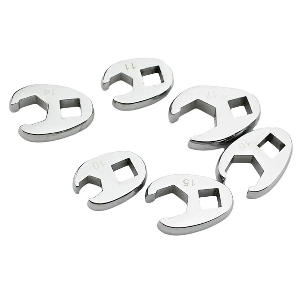 Набор из 10 шт. торцевых ключей с приводом 3/8 дюйма, метрическая головка ключа «гусиная лапка» для динамометрического ключа, набор ключей