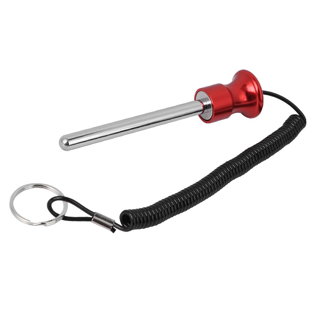 Magnetic Weight Stack Pin with Pull Rope Strength Training Equipment AccessoriesRed