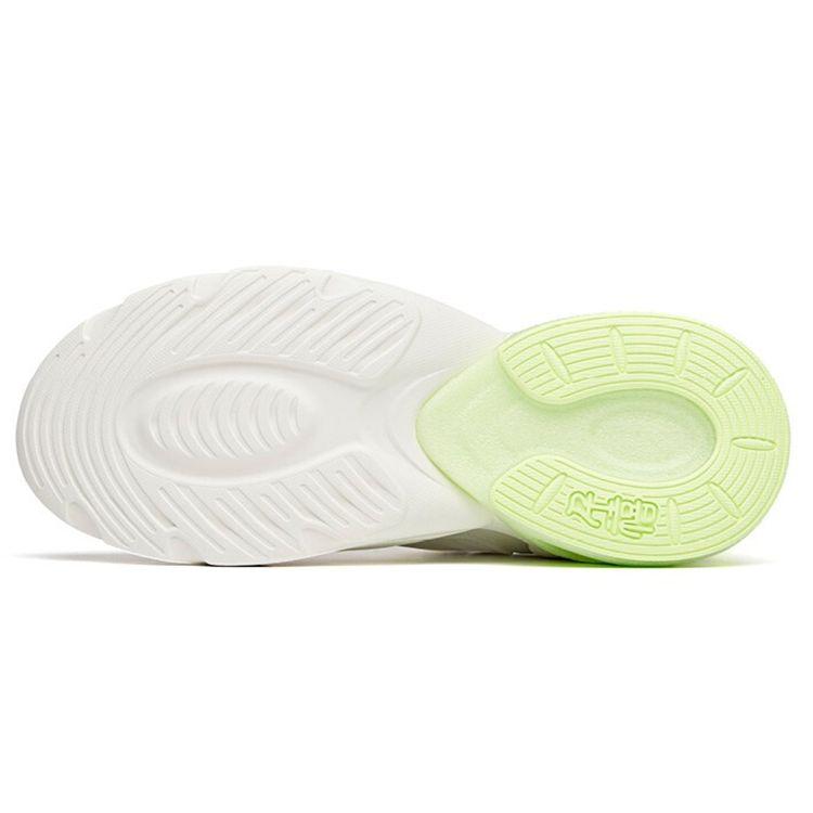 Anta Кроссовки мужские Millennium 2.0 Shock Absorbing Non-Slip Wear-Stick Low-Top Dad Shoes White Green 112128896-1