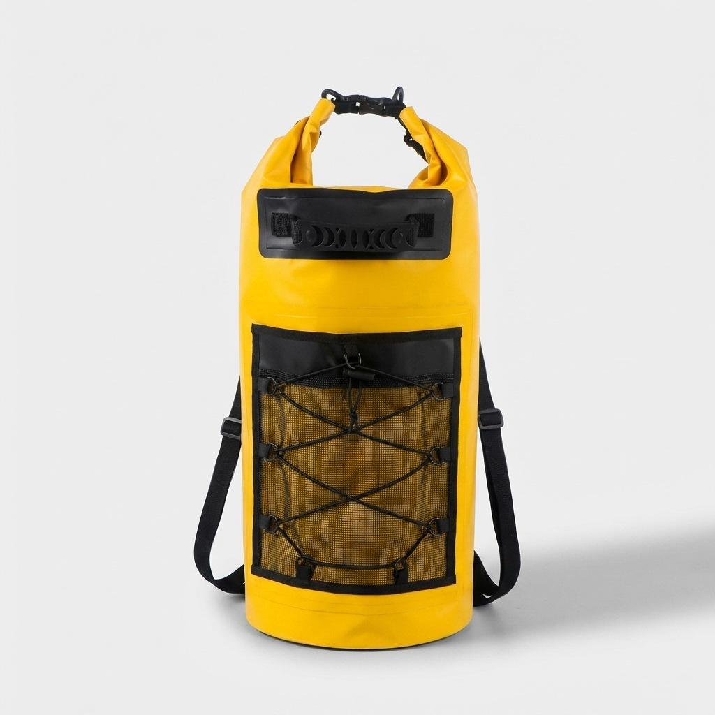 Waterproof bag camping beach swimming diving net material large capacity waterproof bucket bag camping