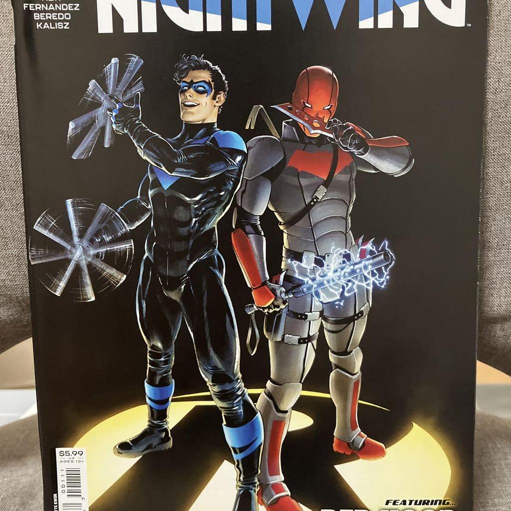 [USED] Nightwing Annual 2 2021 Batman Robin Leaf