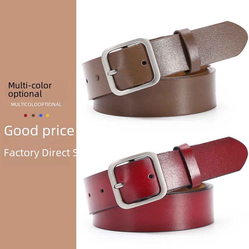 Ремень унисекс из модного термополиуретана из денима - корейский стиль, универсальный, повседневный для студентов