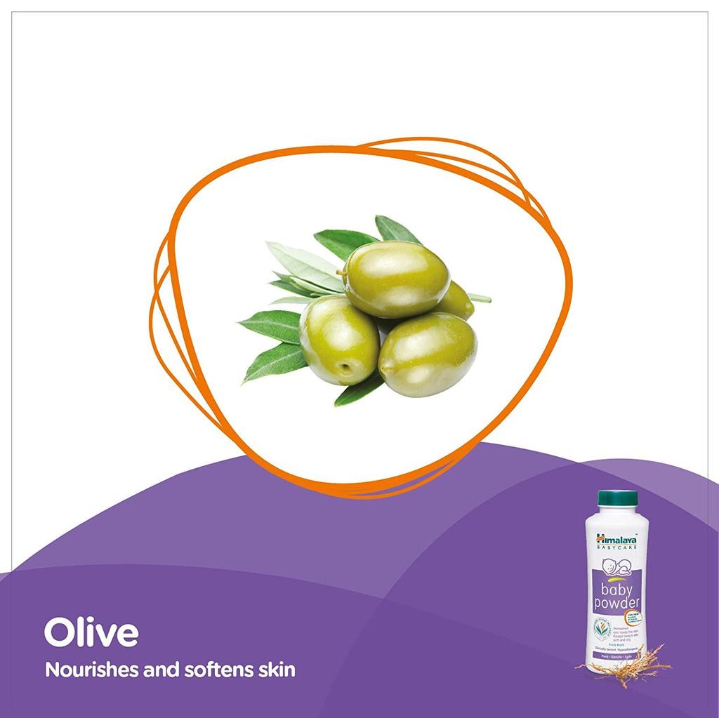 Himalaya Детская присыпка с натуральными ингредиентами 200 г Упаковка Успокаивает нежную кожу и сохраняет ребенка свежим, сухим и комфортным