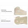 Stussy x Air Force 1 Mid TD Fossil Детские Кроссовки Бежевые DN4159-200