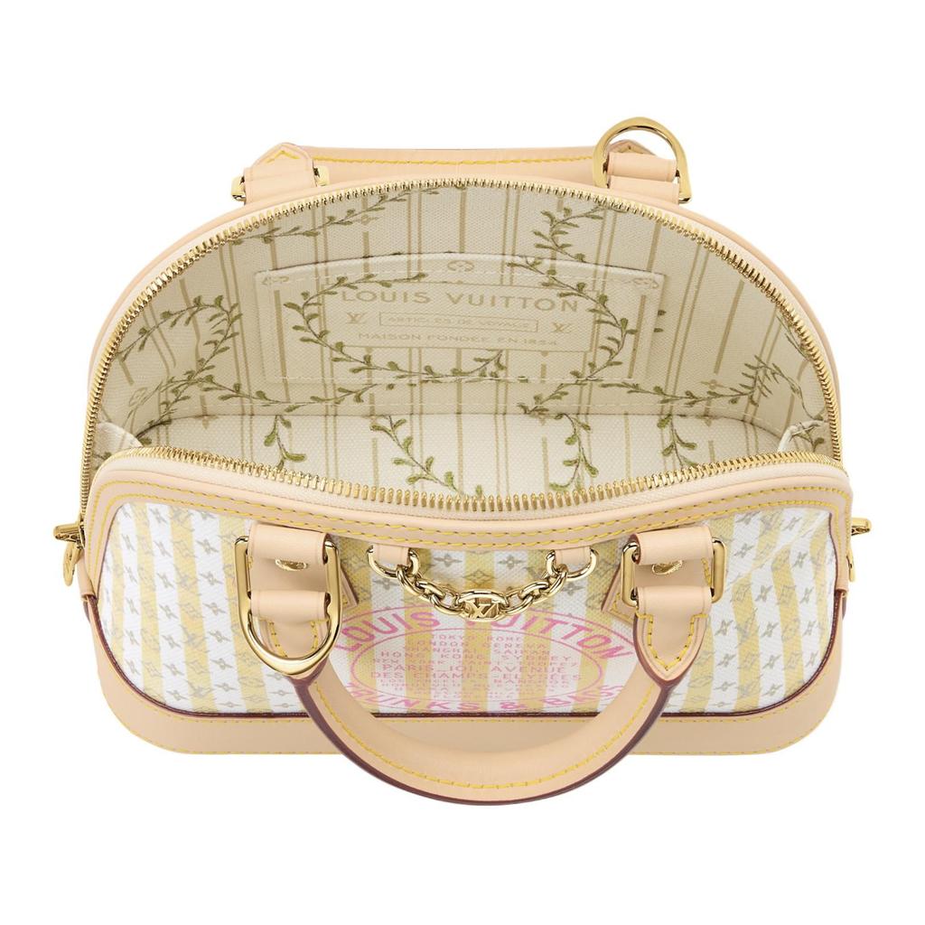 Louis Vuitton Сумка через плечо, сумка-кроссбоди, ручная сумка Alma BB из канвы с покрытием, маленькая женская, разноцветная M28672