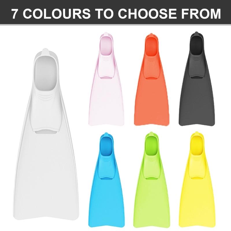 Flexible Diving Fin Snorkeling Swimming Flippers Swimming Assistant Equipment