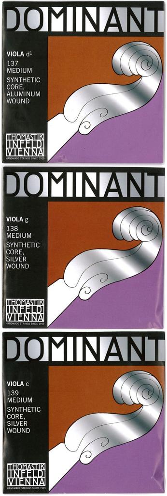 THOMASTIK Набор струн для альта Dominant C 4/4 (Ре, Соль, струны)