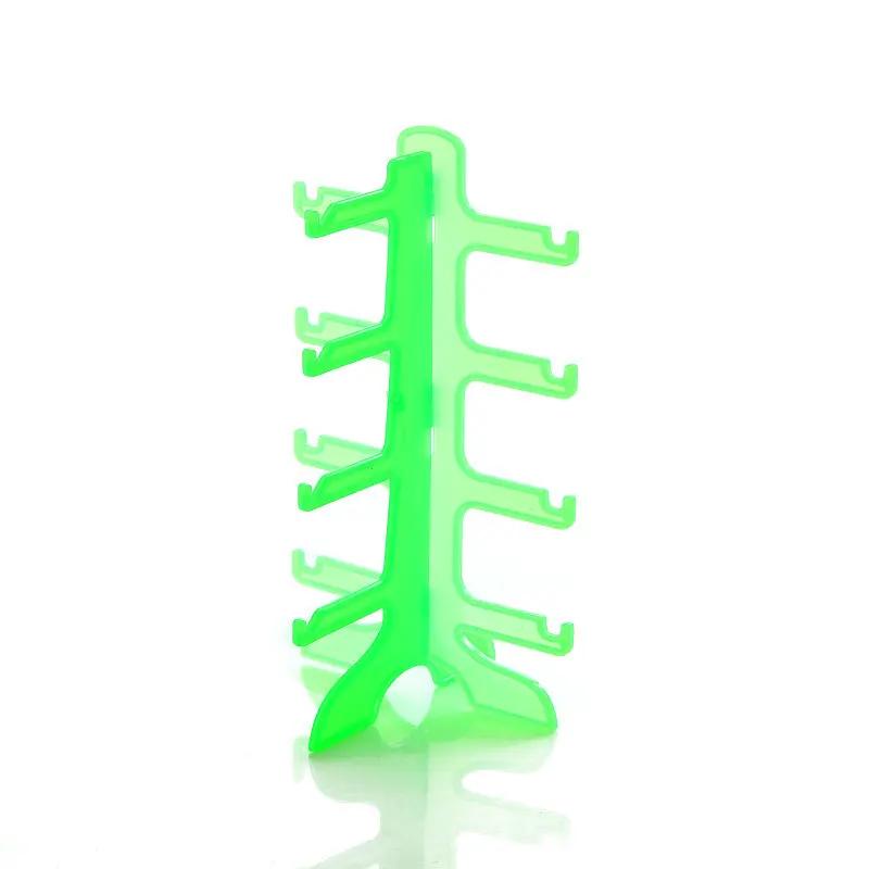 4 слоя пластиковых держателей для солнцезащитных очков, подставка для дисплея, держатель для хранения, полка для очков, домашний органайзер, компактная полка