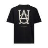 Under Armour Тяжеловесная футболка с коротким рукавом Heavyweight Hoops Courtside для мужчин, топы, черный камень 1390191-001