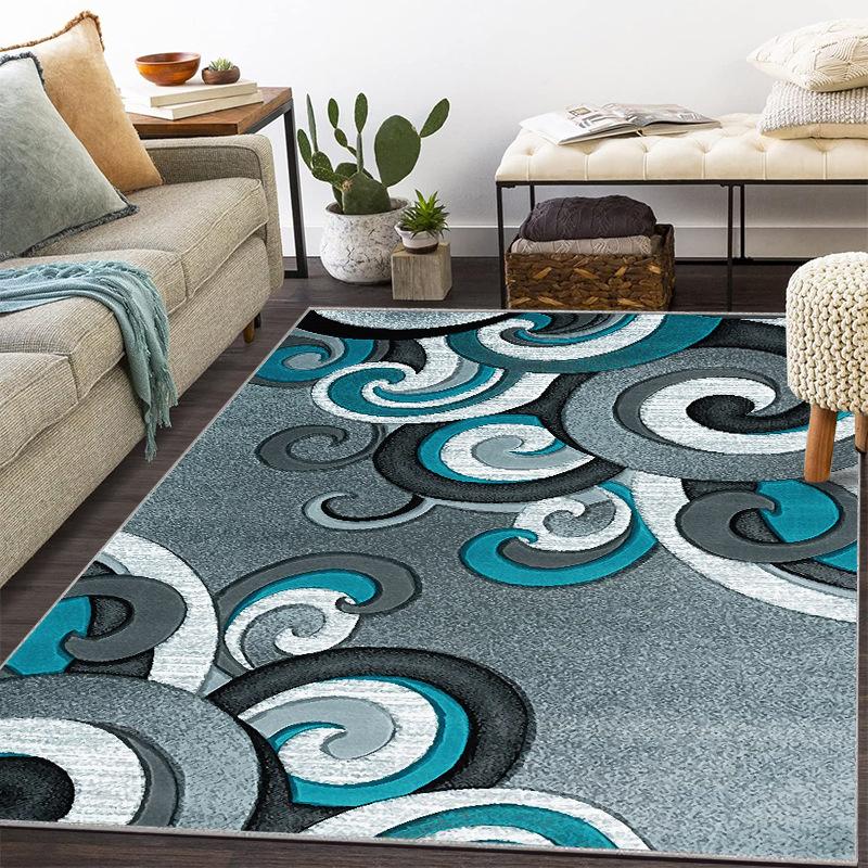 Ковер в скандинавском стиле для гостиной, американский кофейный столик, диван, спальня, этнический стиль, домашний напольный коврик