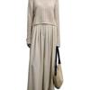 Women's Fashion Casual Wide-Leg Long Pants with Pleats and Draped Casual Floor-Length Pants