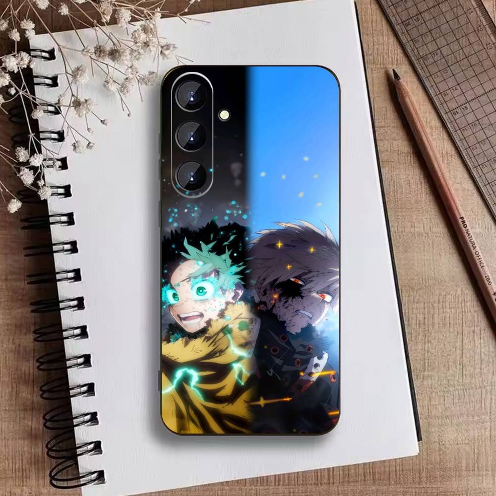 Чехол для телефона Katsuki Bakugo R-Hero Academia Для Samsung Galaxy A73, A21s, A22, A31, A52, A53, A71, A41 Мягкий черный корпус