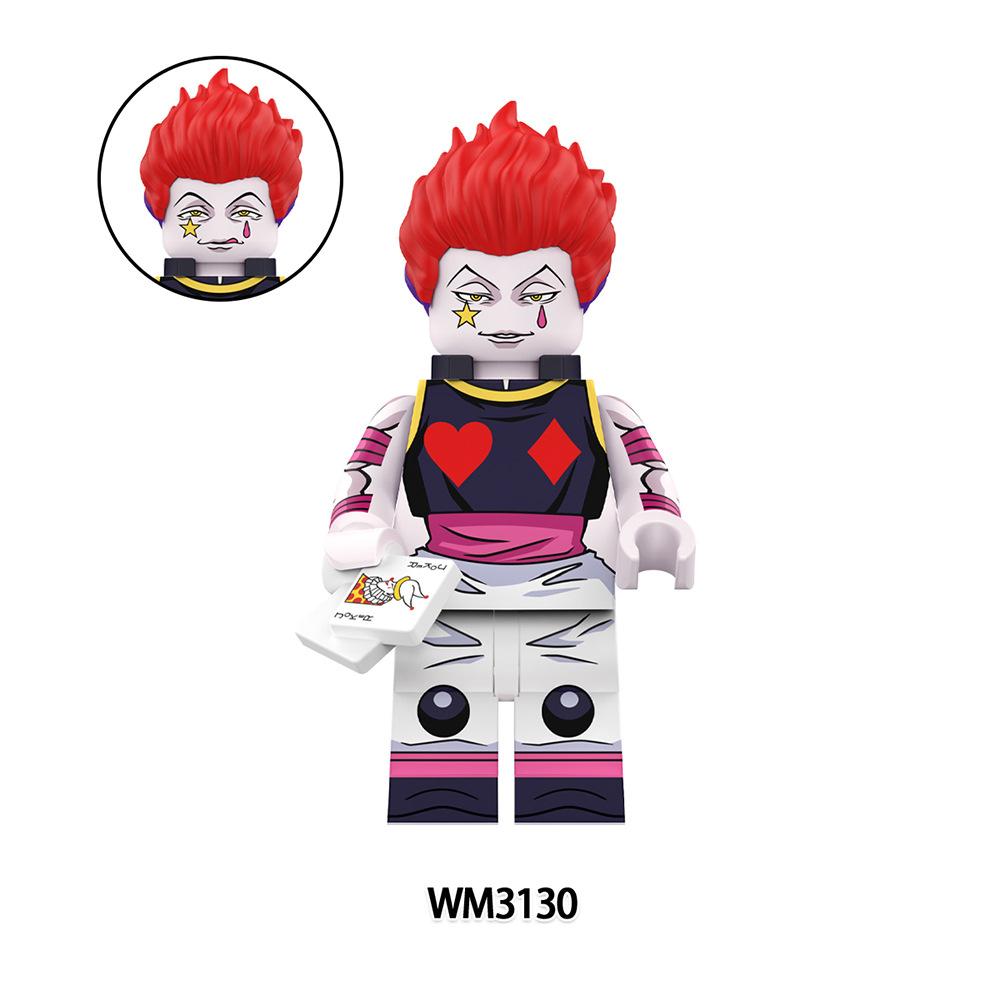 Anime Mini Building Block Dolls Action Figures Bricks Assembly Assembly Toys for Children