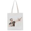 Fashion Anime Haikyuu Shopper Bag Eco Manga Tote Harajuku Shopper Bag Women Canvas Shoulder Bag Large-capacity Women's Handbags