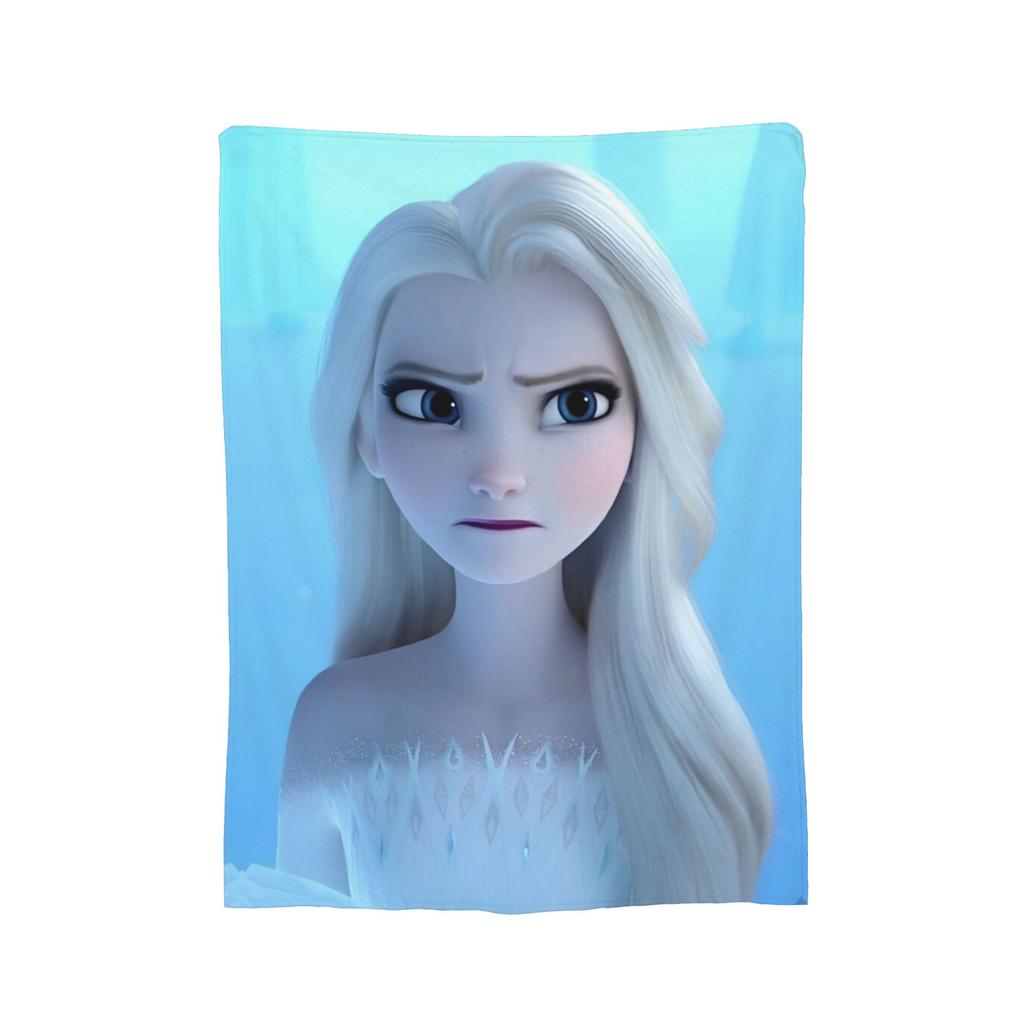Замороженная Эльза Анна Олаф    Фэнтези Комедия Вязаные Пледы Флис  Супер Теплый Плед для Спальни Дивана Покрывало