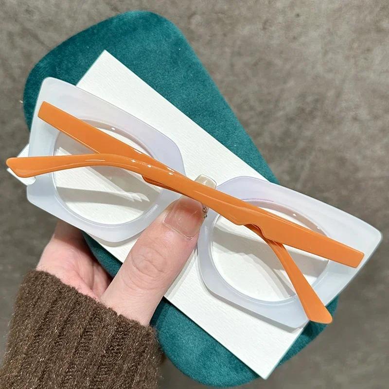 Крупногабаритные очки для дали с защитой от синего света, женские, многоцветные, ослепительные очки для пресбиопии, модные красочные очки для чтения