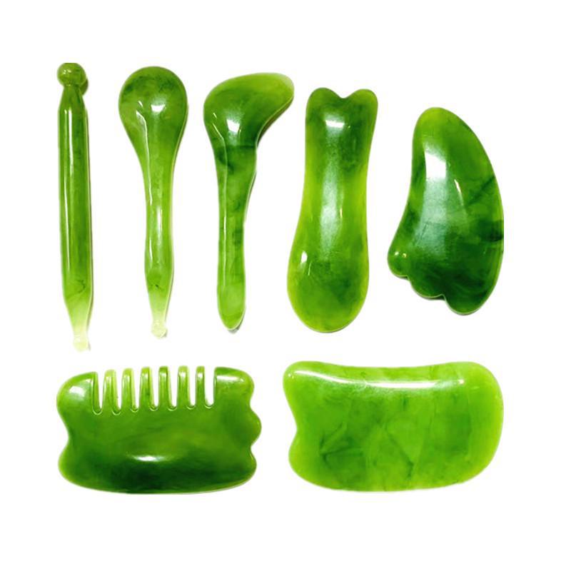 «Скребок для массажа на основе пчелиного воска для шеи, талии и лица»