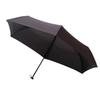 Instant Tsukumo Umbrella Stays Dry the Instantly When UV Heat Lightweight Suitable for Rain or Copa Corporation Water-Repellent (Black) - Folded.