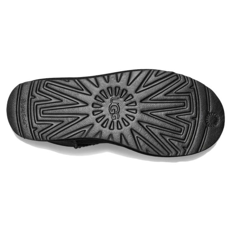 (WMNS) Женские ботинки UGG Classic Mini Bailey Zip 'Черный' 1151230-BLK