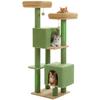 PAWZ Road Cat Cat Space Cat Многоцветковый конопляный коготь Cat Cat Включает меры по предотвращению натурального сизаля Струна Cat Supplies Высота Зеленый