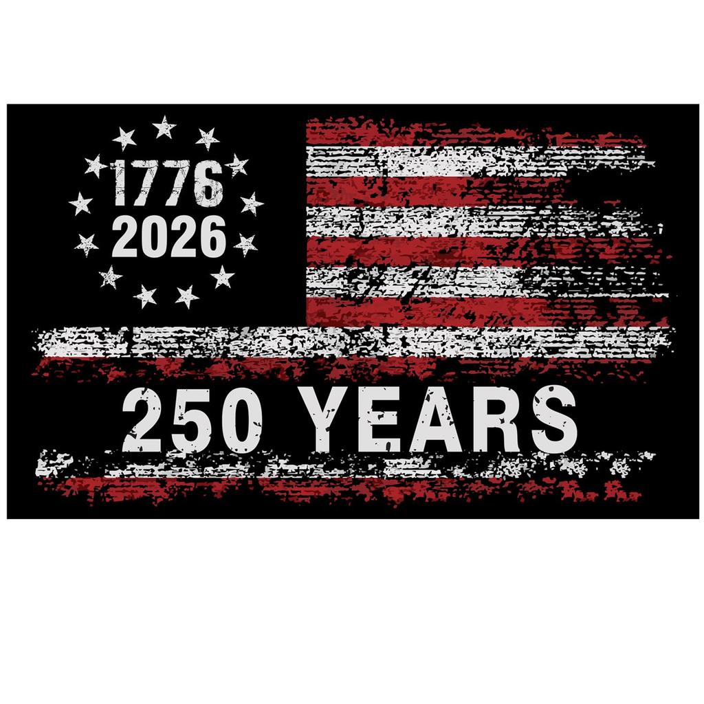 250th Anniversary American Flag Garden Decoration Flag