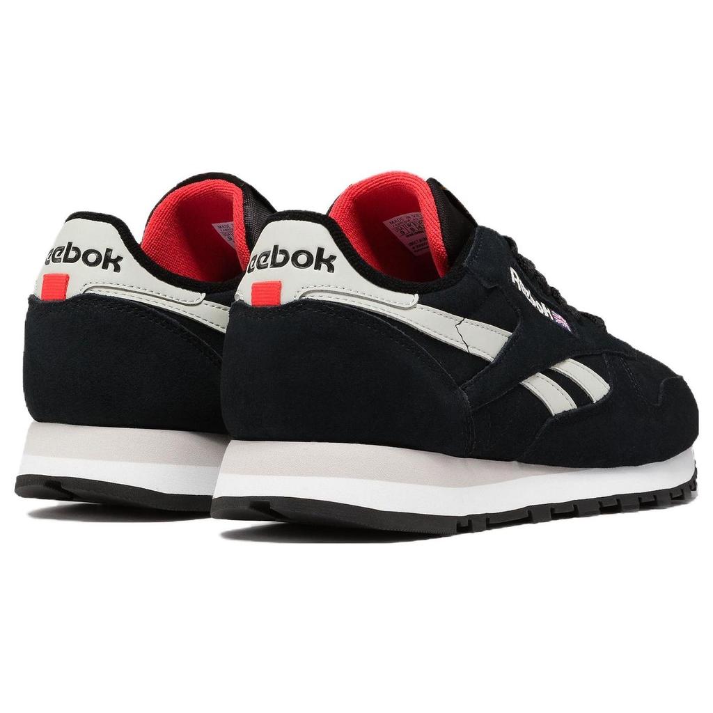 Reebok Классические кожаные черные кроссовки Steely Fog Unisex Core-Black Cherry 100032774
