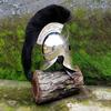 Silver Finish Spartan Helmet King Leonidas Helmet 300 Movie Great Spartan Warrior Helmet Gift