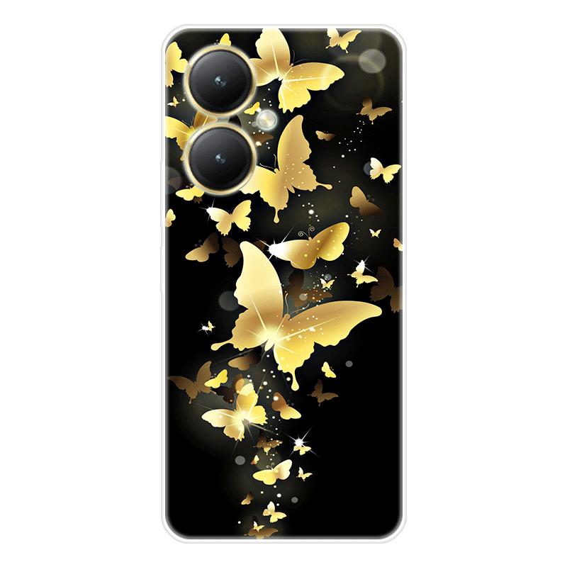 Для Vivo Y27 4G Y 27 5G чехол Мягкая силиконовая задняя крышка Чехол для телефона с рисунком из мультфильма Разнообразие