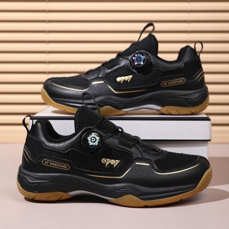 QJ breathable badminton shoes unisex sports shoes adult children tennis row shoes