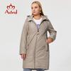 Astrid 2021 New Winter Jacket Mid-length Hooded Design Plus Size Fashion Women's Down Jacket Warm Parka Women Coat  AM-9726