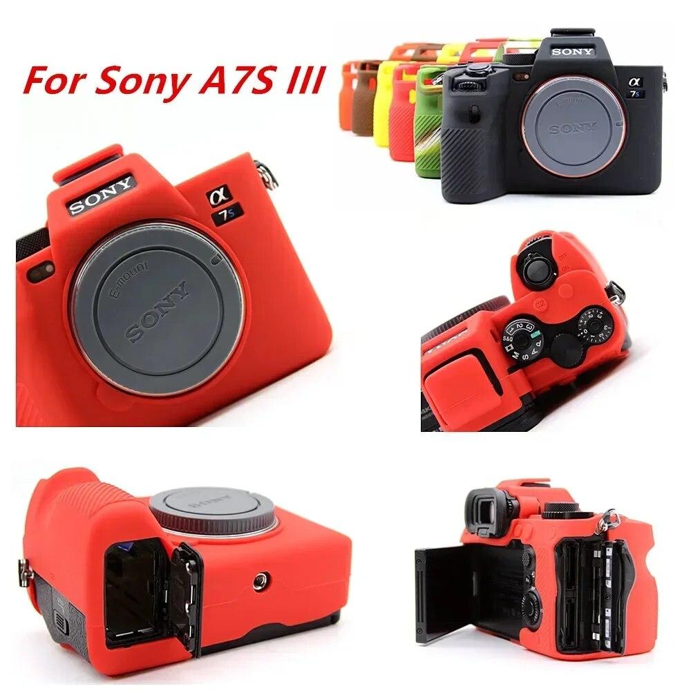 Силиконовый чехол для камеры Sony A7IV A7M4 A7c A7R A7 A7S Mark III IV A7SIII A7III A7RIII A7RIV