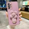 Чехол-держатель для телефона с зеркальной поверхностью для Samsung Galaxy A53 A73 A33 A52 A52s A72 A32 4G 5G A51 A71 A12 A31 A21S A50, силиконовый чехол