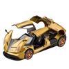 1/22 Scale Huayra Dinastia Supercar Diecast Car Model Toy,Pull Back Vehicle with Sound and Light for Kids Toddler Boys Girls Gift Collection