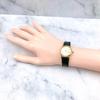 Б/у [Рабочий предмет] Хорошие кварцевые часы LONGINES для женщин, новый ремешок, черный, Longines черный, винтажные, унисекс, мужчины и женщины