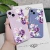 Красивый чехол для телефона с пионами для iPhone 16 15 14 13 12 11 X XR XS Plus Pro Max Mini Силиконовый чехол