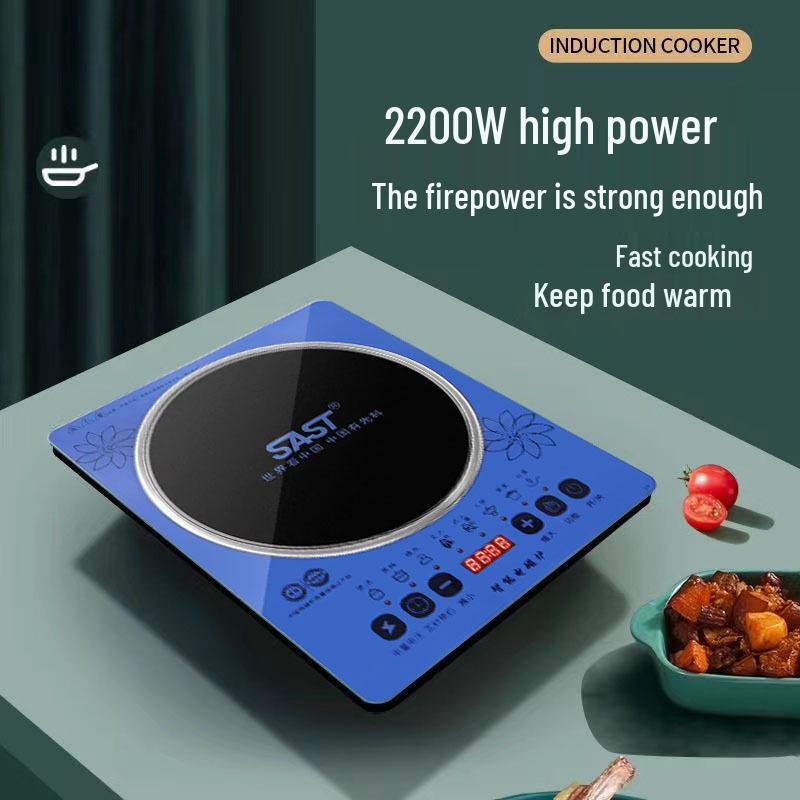 Ultra-thin Microcrystalline Induction Cooker with Touch Screen - Kitchen Appliance & Gift
