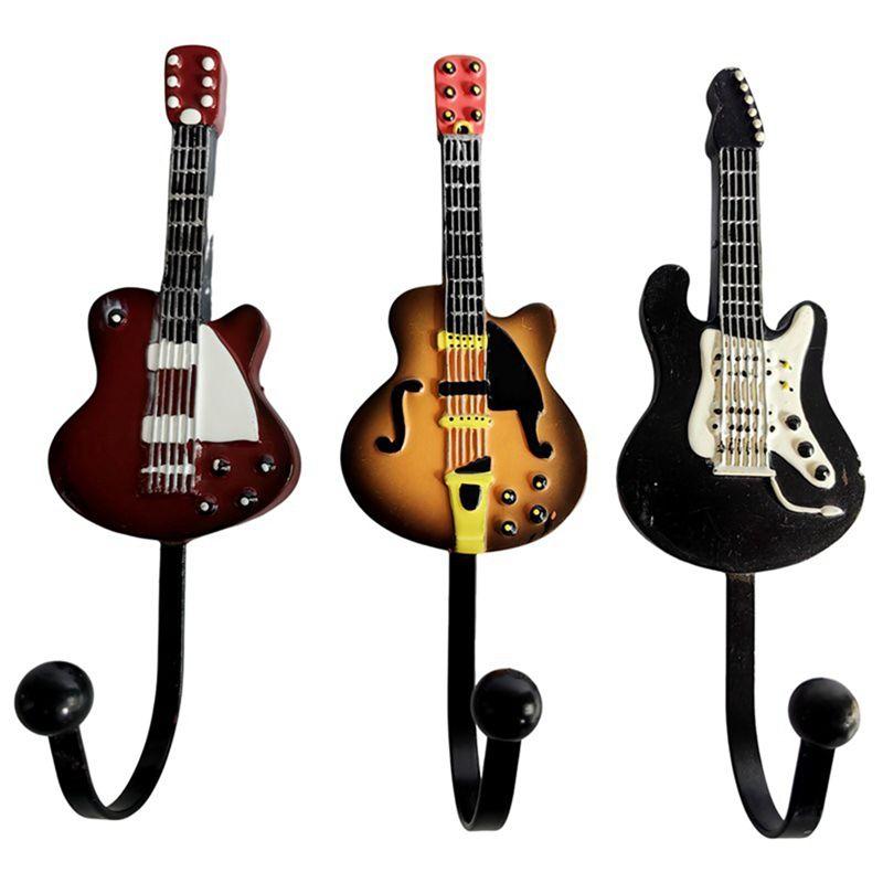 AEE4-Ретро Набор Крючков Музыкальный Домашний Декор Крючок для Одежды Настенный Крючок Подходит для Домашнего Декора
