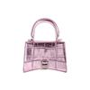 Мини-сумка Hourglass на цепочке Розовая Женские Сумки на плечо 664676-1S4NY-6202