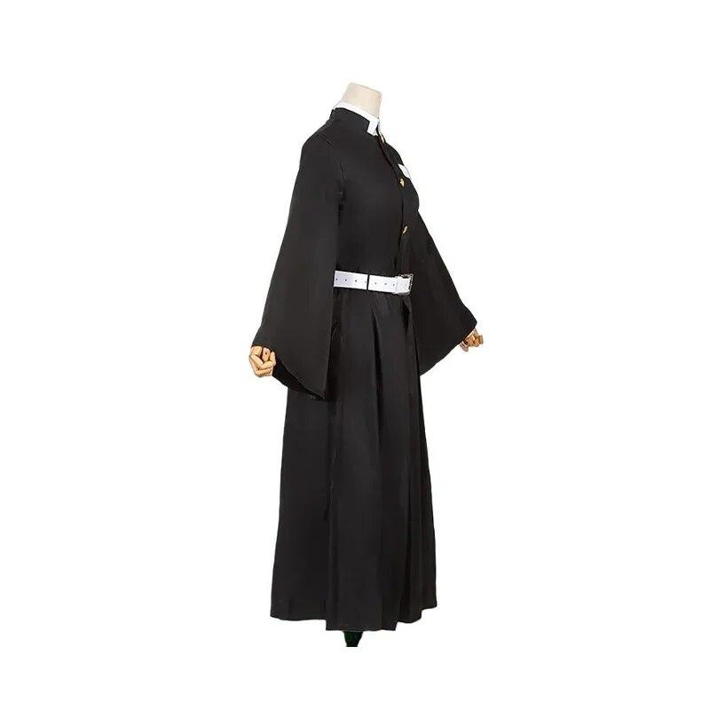 Аниме Demon Slayer Косплей Костюм Tokitou Muichirou Косплей Kimetsu No Yaiba Kisatsutai Униформа Парик Одежда для Хэллоуина